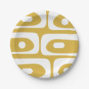 Search for mustard paper plates Retro