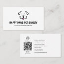 Search for dog treats business cards Pets