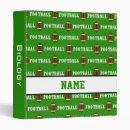Search for football binders Green