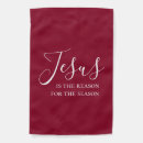 Search for jesus reason season outdoor signs Red