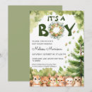 Search for owl baby boy shower invitations Watercolor