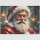 Search for christmas decoupage tissue paper Vintage santa