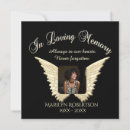 Search for angel wings invitations Funeral