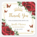 Search for red quinceanera stickers For kids