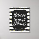 Search for black and white stripes canvas prints Chic