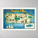 Search for caribbean map posters Puerto rico
