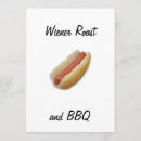 Search for funny bbq invitations Hotdog