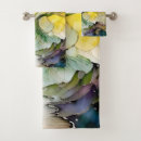 Search for green and yellow bath towels Whimsical