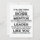 Search for leadership thank you cards Boss
