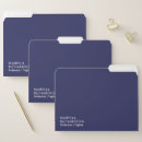 Search for navy blue file folders Chic