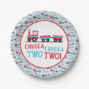 Search for 2nd birthday plates Choo choo train