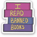 Search for banned books stickers Read