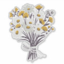 Search for floral stickers Daisy