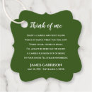 Search for candle favor tags In loving memory