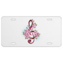 Search for music license plates Clef