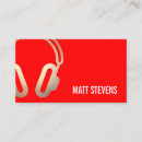 Search for radio business cards music