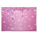 Search for pink placemats Bridal shower