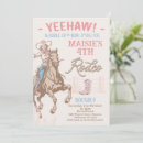 Search for cowboy 4th birthday invitations Wild west