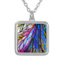 Search for stained glass necklaces Tiffany