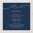 Search for programs for wedding menus Black and white