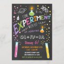 Search for science lab invitations Girl science party