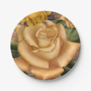 Search for yellow rose paper plates Birthday