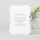 Search for bracket shape wedding invitations Minimalist