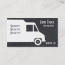 Search for chalkboard business cards Food truck