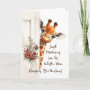 Search for giraffe birthday cards Animal