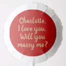 Search for marry me balloons Engagement