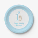 Search for vintage bunny plates First birthday