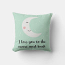 Search for love you to the moon and back pillows Children