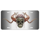 Search for skull license plates Scary