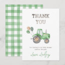 Search for tractor thank you cards Tractor baby shower