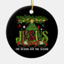 Search for jesus reason for the season ornaments Bible