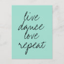 Search for dance postcards Girly