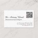 Search for physician business cards Modern
