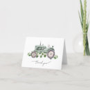 Search for tractor thank you cards Baby shower