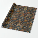 Search for steampunk wrapping paper Copper
