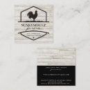Search for egg business cards Rustic
