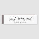 Search for just married signs Car