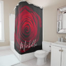 Search for red rose shower curtains Flower