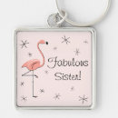 Search for pink flamingo keychains Retro