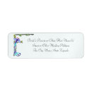 Search for peacock return address labels Purple