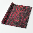 Search for snake wrapping paper Red