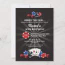 Search for poker night invitations Party