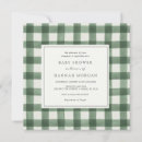 Search for buffalo plaid baby shower invitations Country