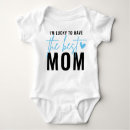 Search for first mothers day baby bodysuits Funny