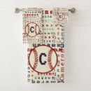 Search for baseball bath towels Pattern