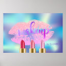 Search for holographic posters Makeup artist